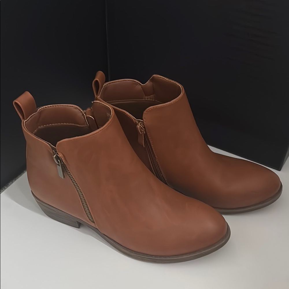 Brown Ankle Booties